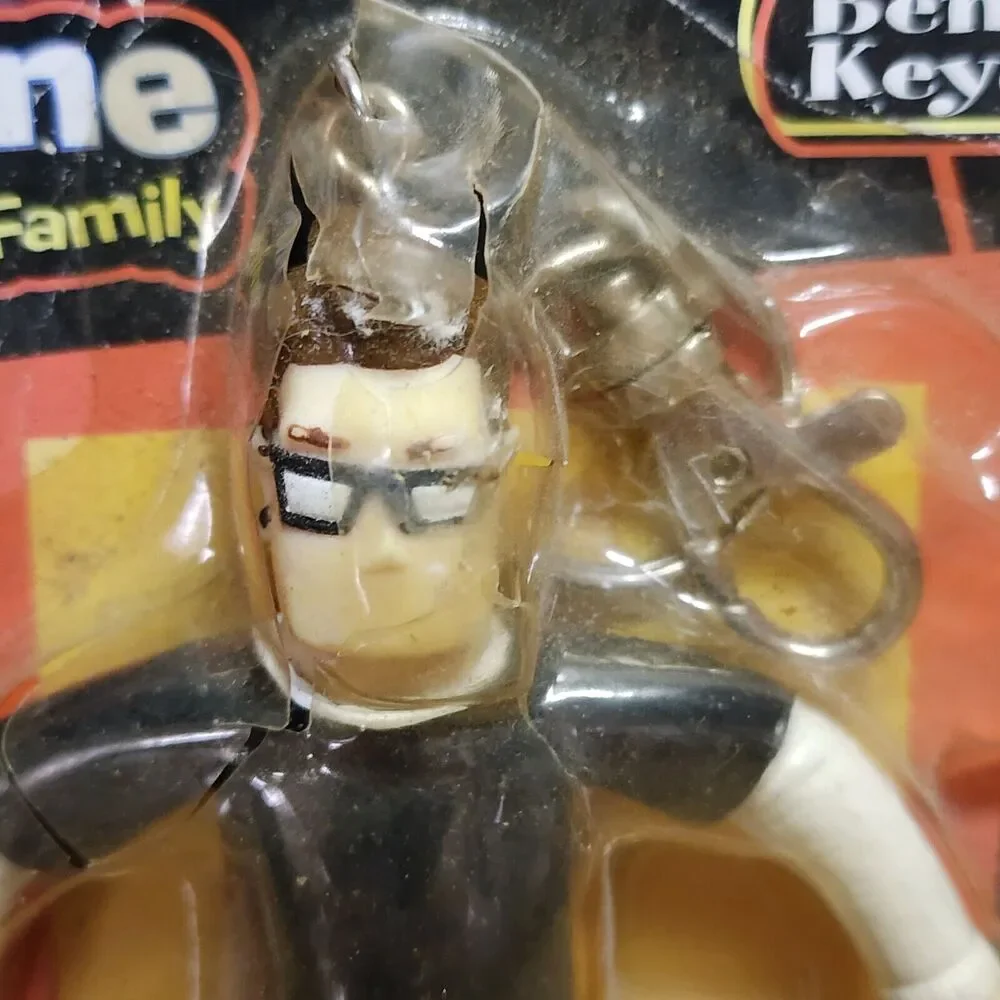 2002 The Osbourne Family Jack Osbourne Bendable Keychain by Fun 4 All NIP